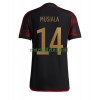 Maillot de Supporter Allemagne Jamal Musiala 14 Extérieur Coupe du Monde 2022 Pour Homme